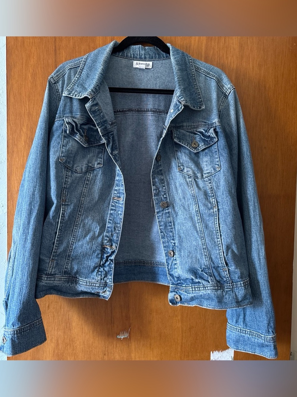 St. John's Bay y2k ready for fall outfits Blue Denim Jean Jacket will go with it